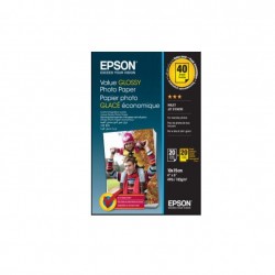 Hartie foto Epson S400044, dimensiune 10x15cm, 40 coli, tip glossy, greutate 183g/m2