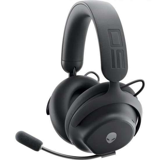 Alienware Pro Wireless Gaming Headset, Connectivity Technology: Wired/Wireless, Wireless Technology: Bluetooth, Wireless Operating Distance: 30m, Bluetooth Standard: Bluetooth 5.3, Impedance: 32 Ohm, Features: 50mm graphene-coated drivers, 2-mic AI noise 