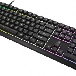 Tastatura Gaming Corsair K55 CORE Backlit Zoned RGB LED, Rubberdome