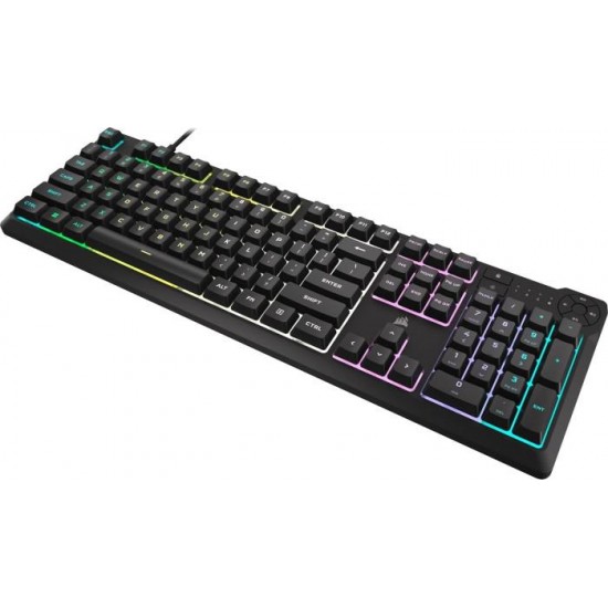 Tastatura Gaming Corsair K55 CORE Backlit Zoned RGB LED, Rubberdome