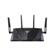 Router Asus Dual-Band RT-BE98U, WIFI-7, Standarde wireless: IEEE 802.11a, IEEE 802.11b, IEEE 802.11g, WiFi 4 (802.11n), WiFi 5 (802.11ac), WiFi 6 (802.11ax), WiFi 7 (802.11be), IPv4, IPv6, Segment Produs: BE7200, Viteza wireless: 1376+5764 Mbps, 4 x anten