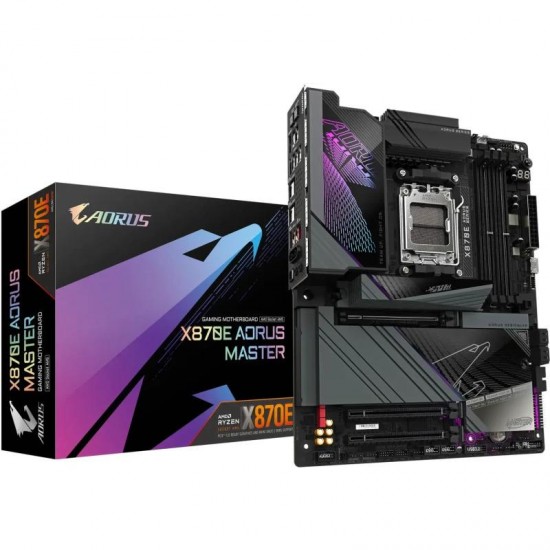 Placa de bază Gigabyte X870E AORUS MASTER AM5 Placa de bază Gigabyte X870E AORUS MASTER AM5