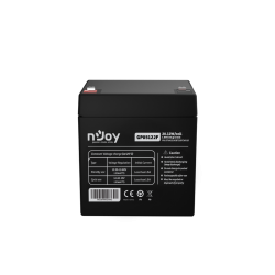 Acumulator nJoy GP05122F 12V 23.51W/cell Battery Model GP07122F Voltage 12V Power (1,65V/cell@15 min) 23.51W/cell Type VRLA - maintanance free Designed Floating Life 3~5 years Nominal Operating Temp. Range 25o C ± 3o C Terminal F2 terminal -Faston Tab 2 Acumulator nJoy GP05122F 12V 23.51W/cell Battery Model GP07122F Voltage 12V Power (1,65V/cell@15 min) 23.51W/cell Type VRLA - maintanance free Designed Floating Life 3~5 years Nominal Operating Temp. Range 25o C ± 3o C Terminal F2 terminal -Faston Tab 2