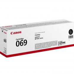 Toner Canon CRG069BK, Negru, capacitate 2100 pagini, pentru i-SENSYS LBP673Cdw, MF754Cdw, MF752Cdw.