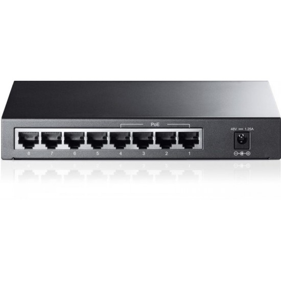 Switch TP-Link TL-SF1008P, 8 port, 10/100 Mbps Switch TP-Link TL-SF1008P, 8 port, 10/100 Mbps