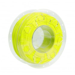 CREALITY CR PLA 3D Printer Filament, 1kg, fluorescent yellow, Printing temperature: 190-220, Filament diameter: 1.75mm, Tensile strength: 60MPa, Size of filament wheel: Diameter 200mm, height 66mm, hole diameter 56mm. Utilizare: pana la 6 luni de la desch