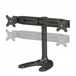 Suport dublu monitor de birou Neomounts FPMA-D700DD; pentru display-uri cu diagonale 19