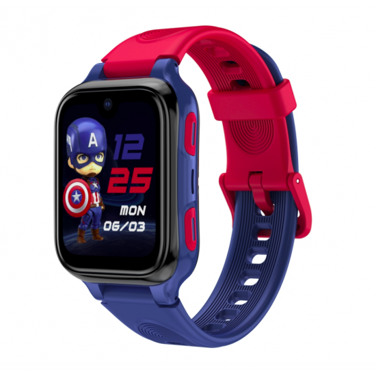 LAGENIO Smartwatch pentru copii K9 , Premium 4G cu Functie Telefon & AI, Slim, Localizare GPS, Control Parental, Buton SOS, Albastru