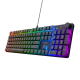 Tastatura mecanica Trust GXT 866 Torix cu fir, swtich linear, 104 butoane, full RGB, butoane programabile, tipuri de jocuri FPS, MMO, MOBA, RPG, RTS, negru