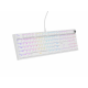 Tastatura gaming mecanica cu fir Genesis Thor 404, iluminare RGB, 107 taste, 11 butoane multimedia, alb