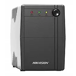 Oversea UPS Hikvision DS-UPS600; capacitate UPS: 600 VA / 360 W, input voltage range: 85 VAC to 150 VAC, frecventa input: 50/60 Hz self- adaptive, tip plug: Type B (NEMA 5-15), output voltage range: 110 VAC to 125 VAC, frecventa output: 50/60 Hz ± 0.5 Hz 