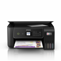 Multifunctional inkjet color Epson EcoTank CISS L3280, dimensiune A4 (Printare,Copiere, Scanare), printare borderless, viteza 33ppm alb- negru, 15ppm color, rezolutie 5760x1440 dpi, alimentare hartie 100 coli, scanner CIS rezolutie 1.200  x 2.400 DPI, int