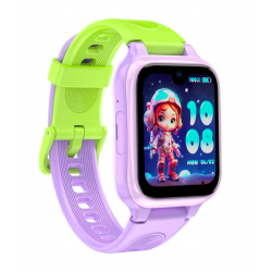 LAGENIO pentru copii K9 , Premium 4G cu Functie Telefon & AI, Slim, Localizare GPS, Control Parental, Buton SOS, Mov