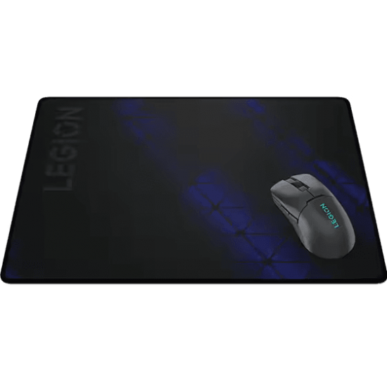 Lenovo Mouse pad Legion Gaming Control L, material: Textil cu baza cauciucata, dimensiuni: 450 x 400 x 2 mm, culoare: Negru - Albastru, greutate: 243 g