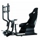 Scaun gaming Serioux Racing Cockpit cu suport monitor Scaun gaming Serioux Racing Cockpit cu suport monitor