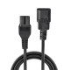 Lindy Extensie Cablu Alimentare 2m C14 to C15