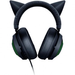 Casti Razer Kraken Kitty V2 Pro USB-A, senzitivitate 96 dB SPL / mW @ 1kHz by HATS si senzitivitate microfon -42 dB, frecventa raspuns 20Hz-20kHz, frecventa raspuns microfon 100Hz-10kHz impedanta 32 Ω (1 kHz), lungime cablu 2m, negru