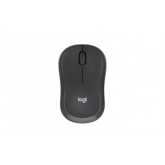 Mouse Logitech M240 Silent Graphite, rezolutie 1000 DPI, conectare wireless, interfata USB, gri