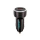 Alim. auto Spacer USB-A&C 17W negru Alim. auto Spacer USB-A&C 17W negru