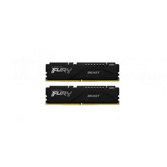 Memorie RAM Kingston DDR5 16GB 6000Mhz CL36 1.35V Dual Channel Kit Fury Beast Black EXPO