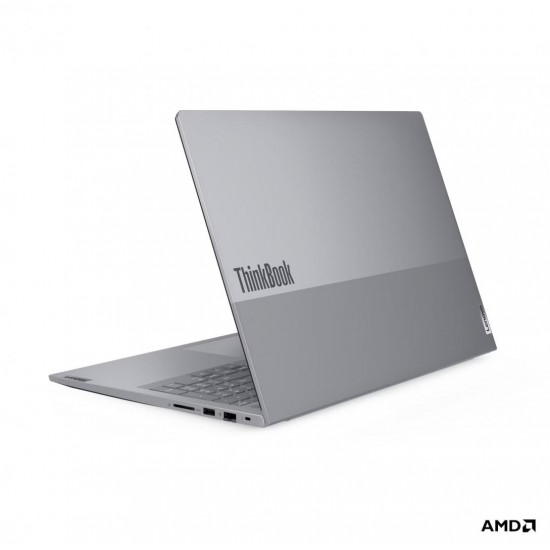 Laptop SMB Lenovo ThinkBook 16 G9 AHP, cu procesor AMD Ryzen 7 250, 16'' IPS, 32 GB DDR5, 512 GB SSD, AMD Radeon 780M, Fara OS, 3 ani Garantie