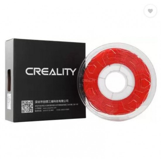 CREALITY CR PLA 3D Printer Filament, fluorescent red, 1KG, Printing temperature: 190-220, Filament diameter: 1.75mm, Tensile strength: 60MPa, Size of filament wheel: Diameter 200mm, height 66mm, hole diameter 56mm. Utilizare: pana la 6 luni de la deschide