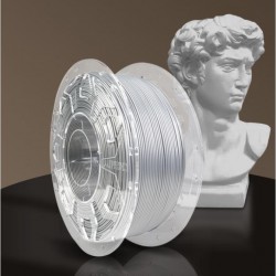 CREALITY CR PLA 3D Printer Filament, ivory white, 1KG, Printing temperature: 190-220, Filament diameter: 1.75mm, Tensile strength: 60MPa, Size of filament wheel: Diameter 200mm, height 66mm, hole diameter 56mm. Utilizare: pana la 6 luni de la deschiderea 