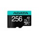 Card de Memorie MicroSDXC Adata 256GB, Adaptor SD, Class 10