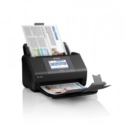 EPSON WORKFORCE ES-590W A4 SCANNER, Format A4, Scanner CIS, Sursa lumina LED, Rezolutie: 600 x 600 DPI, Senzor ultrasonic, Touchscreen 10.9cm, Viteza scanare: 45ppm, Capacitate : 100 coli, Volum zilnic:5000 pagini, Duplex single pass, Interfata: USB, WI-F