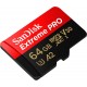Card de Memorie MicroSDXC SanDisk Extreme PLUS, 64GB, Clasa 10, R/W speed: up to 100MB/s/ 90MB/s, include adaptor SD (pentru telefon) Card de Memorie MicroSDXC SanDisk Extreme PLUS, 64GB, Clasa 10, R/W speed: up to 100MB/s/ 90MB/s, include adaptor SD (pentru telefon)