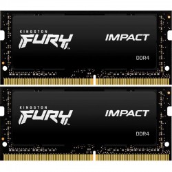 Memorie RAM notebook Kingston, SODIMM, DDR4, 32GB, 3200MHz, CL20, 1.2V, Kit of 2