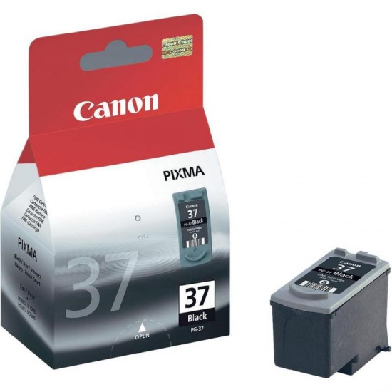 Cartus cerneala Canon PG-37, black, capacitate 11ml / 220 pagini, pentru Canon Pixma IP1800, Pixma IP1900, Pixma IP2500, Pixma IP2600, Pixma MP140, Pixma MP190, Pixma MP210, Pixma MP220, Pixma MX300, Pixma MX310 Cartus cerneala Canon PG-37, black, capacitate 11ml / 220 pagini, pentru Canon Pixma IP1800, Pixma IP1900, Pixma IP2500, Pixma IP2600, Pixma MP140, Pixma MP190, Pixma MP210, Pixma MP220, Pixma MX300, Pixma MX310