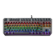 Tastatura Trust GXT834 Callaz Tenkeyless cu fir mecanica, negru