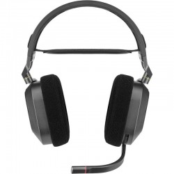 Casti cu microfon Corsair HS80 WIRELESS Surround 7.1, Multi-platform Gaming, 20Hz-40KHz, 32ohm, 116db, driver 50mm, autonomie baterie de pana la 20 de ore, negru