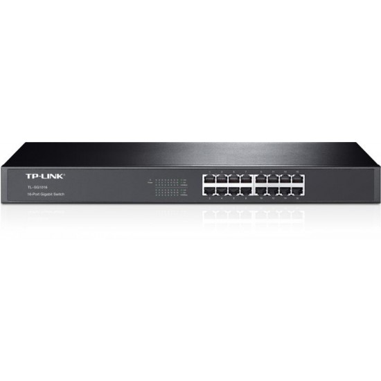 Switch TP-Link TL-SG1016, 16 port, 10/100/1000 Mbps Switch TP-Link TL-SG1016, 16 port, 10/100/1000 Mbps