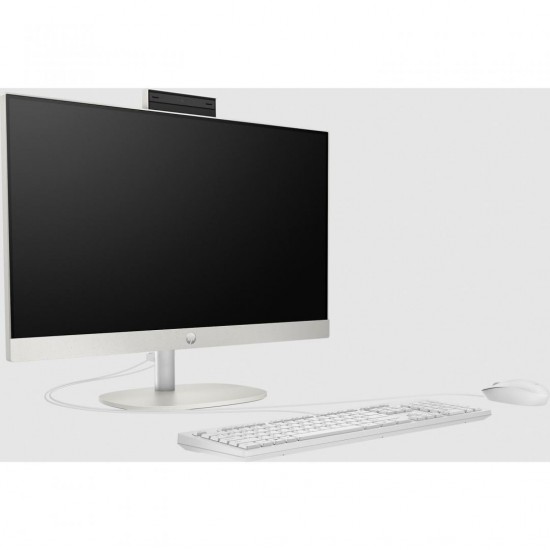 All-in-One Business HP ProOne 240 G10 cu procesor Intel Core i5 1334U pana la 4.6GHz, 24 inch, Full HD, IPS, 16GB DDR4, 512GB SSD, Intel Iris Xe Graphics, Windows 11 Pro, White, 3 ani garantie