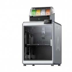 Imprimanta 3D CREALITY K2 PLUS COMBO, Tehnologie FDM, Volum printare: 350*350* 350mm, Dimensiuni imprimanta: 495*515*640mm,  Greutate: 35Kg, Viteza printare: 600mm/s max, Acuratete: 100mm±0.1mm, Inaltime strat: 0.05-0.3mm, Extruder: Dual-gear direct drive