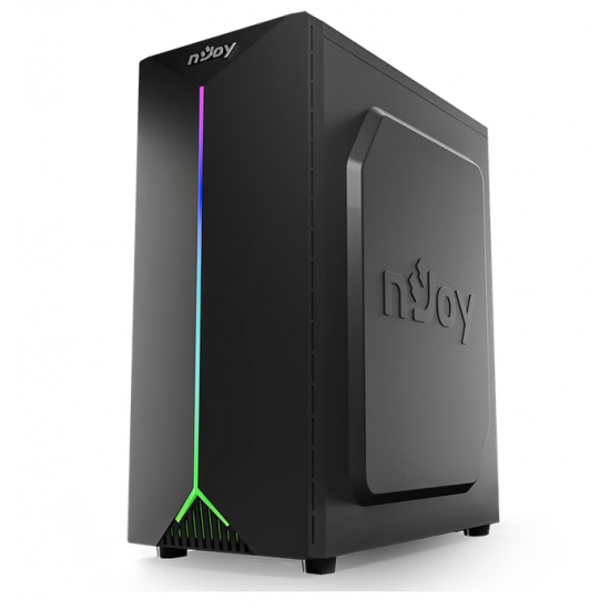 CARCASA NJOY PC ANIL Mid Tower NEGRU CARCASA NJOY PC ANIL Mid Tower NEGRU