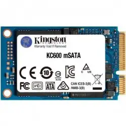 SSD intern Kingston KC600, 512 GB, SATA3 mSATA