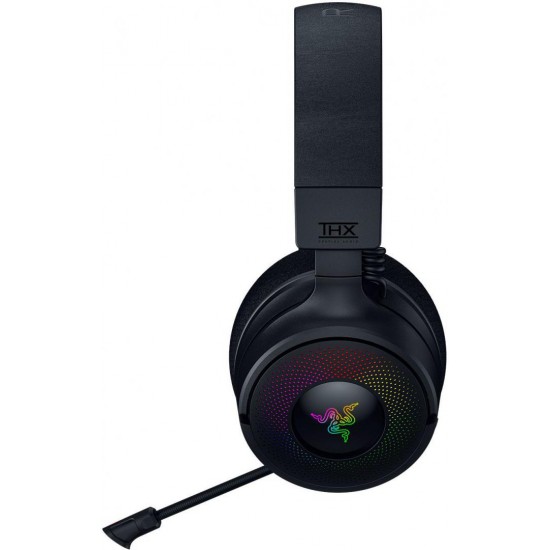 Casti Razer Kraken V4, wireless, 2.4 GHz Bluetooth, iluminare Razer Chroma™ RGB, negru