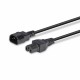 Lindy Extensie Cablu Alimentare 2m C14 to C15