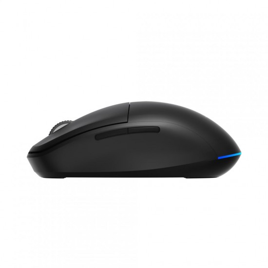 Mouse wireless AirFlow 2.4G+BT cu mod dual, cu receptor dual USB-A +USB-C; LED frontal  Mod: 2.4G + Bluetooth  Număr cheie: 6  Material: ABS  Culoare: Negru complet  DPI: 800-1200-1600  Comutator: Clic silențios pentru butonul L-R  Interfață: Receptor dua
