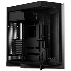Carcasa TRYX LUCA L70 Mid Tower NEGRU, Tempered Glass, Sloturi Expansiune 7, Drive Bays: 2x 3,5