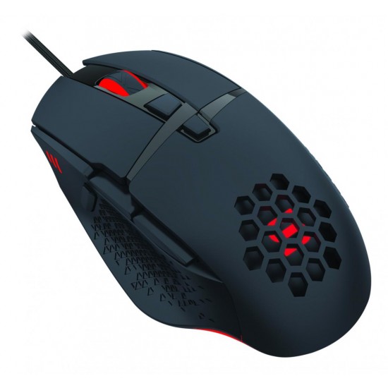 Kit Gaming Serioux Tobis 3 in 1, Tastatura de gaming, 104 taste, 7 taste Anti-ghosting, design slim, iluminare rainbow, structura metalica + taste negre, suport telefon, cablu USB 1.5M PVC, plug and play; Mouse gaming, senzor Sunplus 192, 1000-6400 DPI, s