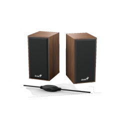Boxe Genius 2.0 SP-HF180, 6W RMS, USB, Wood