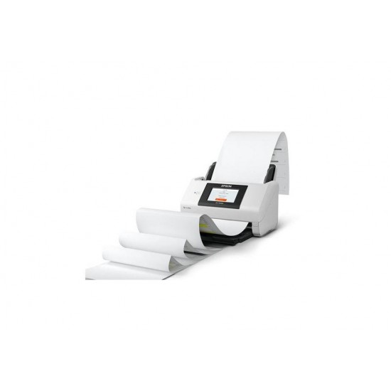 Scanner Epson DS-790WN, dimensiune A4, tip sheetfed, viteza scanare: 45ppm alb-negru si color, rezolutie optica 600x600dpi, ADF Single Pass 50 pagini, duplex, senzor CCD, Scan to Email, Scan to Email, Scan to FTP, Scan to Microsoft SharePoint®, Scan to We