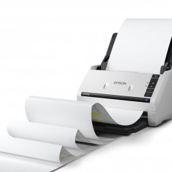 EPSON WORKFORCE DS-530III A4 SCANNER, format A4, Rezolutie: 600 x 600dpi, Senzor ultrasonic, CIS, Sursa lumina: LED, Viteza scanare: 40 ppm, Capacitate ADF: 60 coli, Volum zilnic: 6500 pagini, Duplex, Interfata: USB, Dimensiuni: 296‎ x 169 x 176 mm, 3.7kg