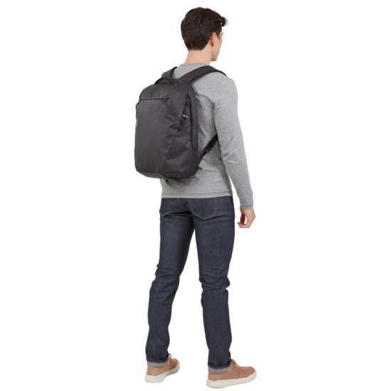 RUCSAC THULE 21, pt. notebook de max. 15.6 inch, 1 compartiment, buzunar frontal | buzunar lateral | buzunar dorsal, waterproof, nylon, negru, 