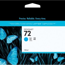 Cartus Cerneala Original HP Cyan, nr.72, pentru DesignJet T1100|1120|1200|1300|2300|T610|620|770|790, , (timbru verde 0.15 lei), 