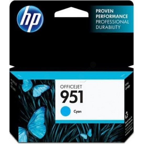 Cartus Cerneala Original HP Cyan, nr.951, pentru OfficeJet Pro 251|276|8100|8600, , (timbru verde 0.15 lei), 